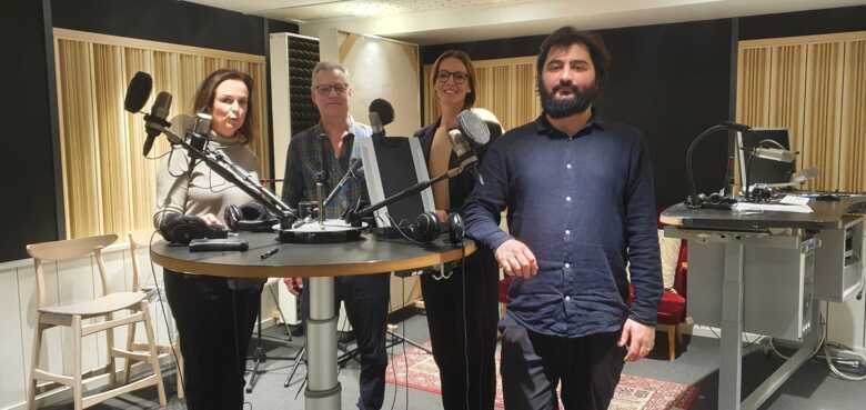 Picture from Sveriges Radio Studio