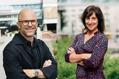 Anders Sondén and Anna Pettersson photo by Erik Cronberg