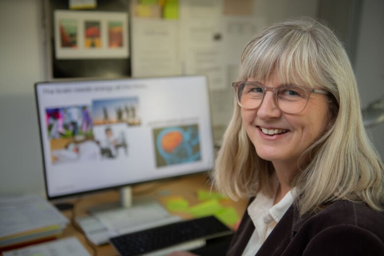 Porträtt av Maria Ankarcrona, professor och prefekt, NVS.