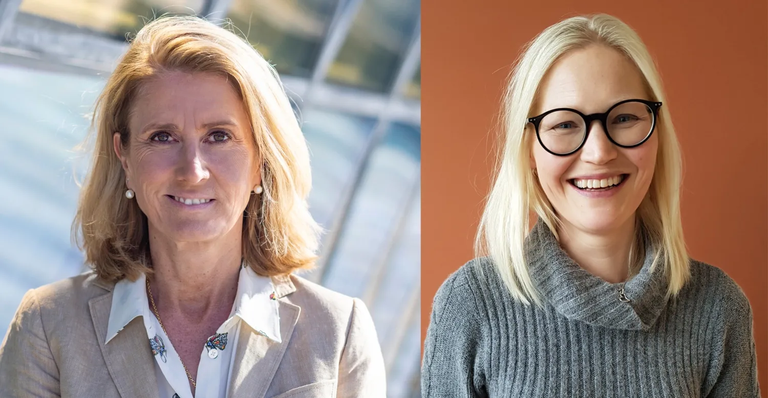 Två porträtt av forskargruppsledare