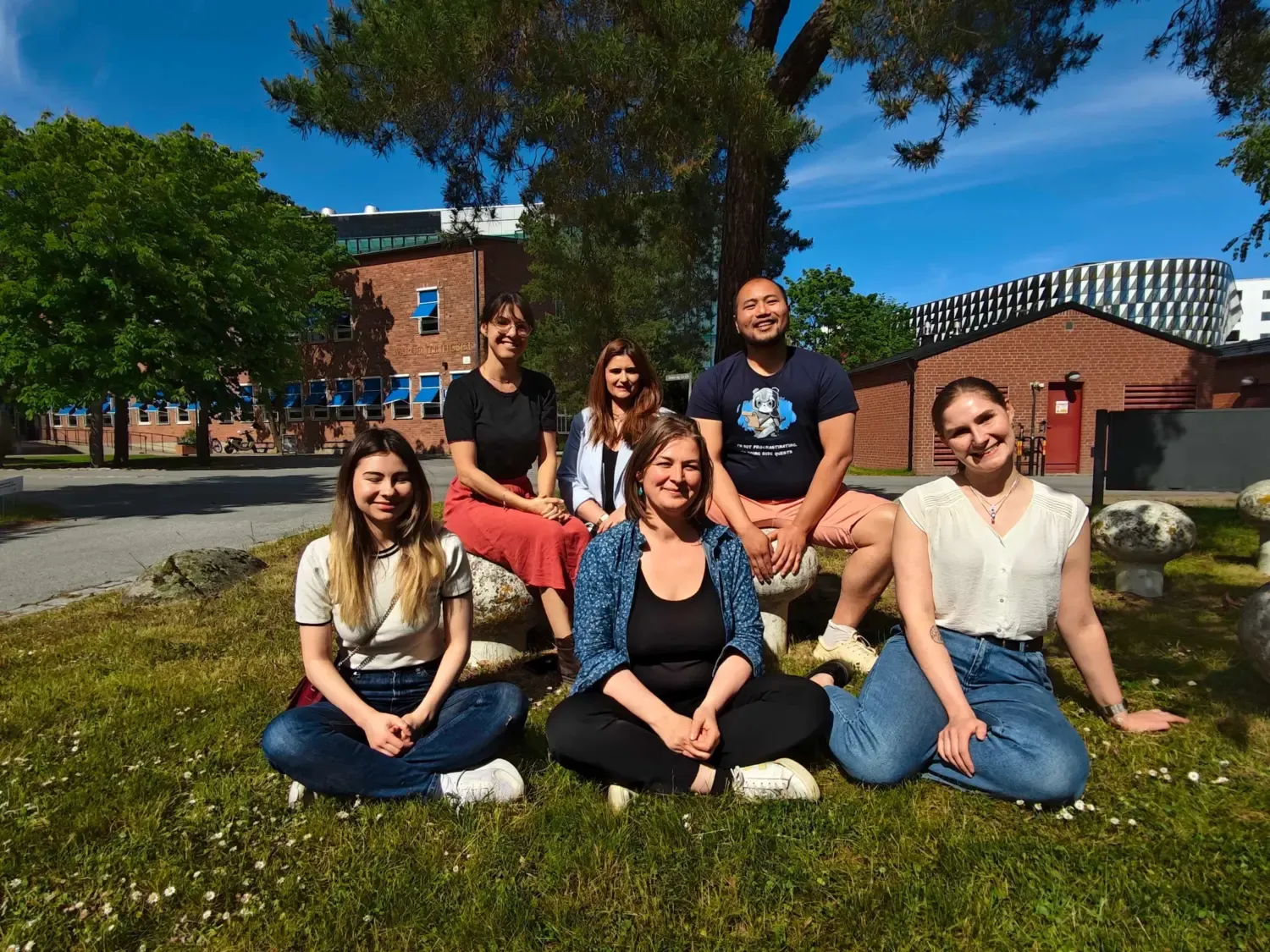 Gabriela Ribeiro visits our group