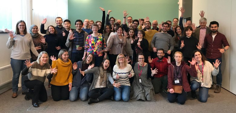 Group picture of participants at 2019 CMMC Workshop (Nils-Göran Larsson group).