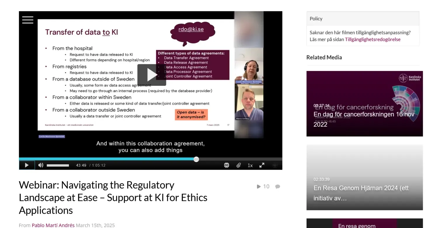 CRKI Ethics Seminar Recording