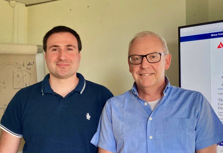 Vladimer Darsalia och Cesare Patrone