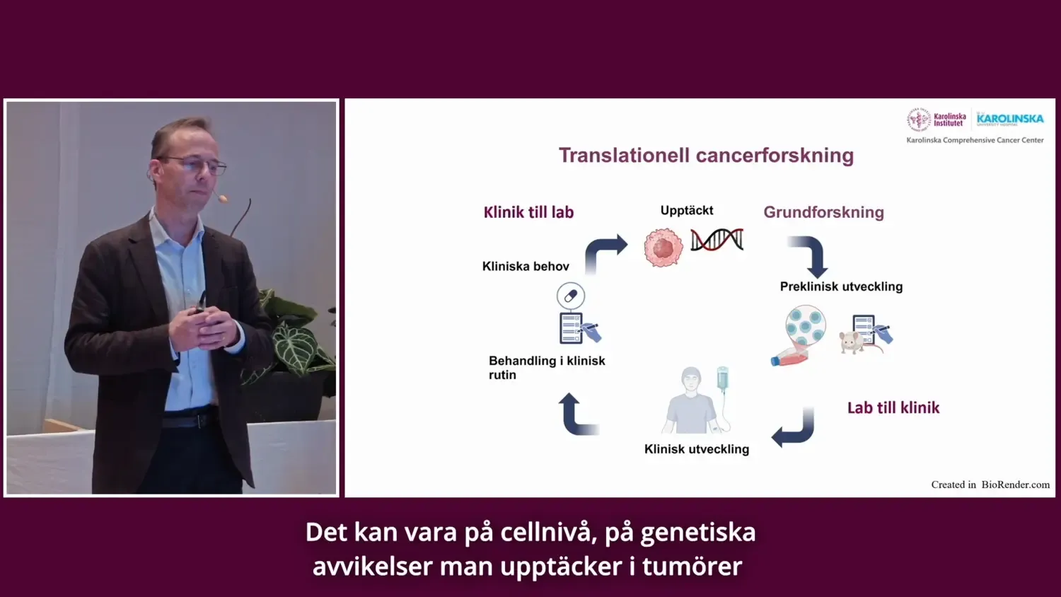 Grundforskning Från labbet till kliniken