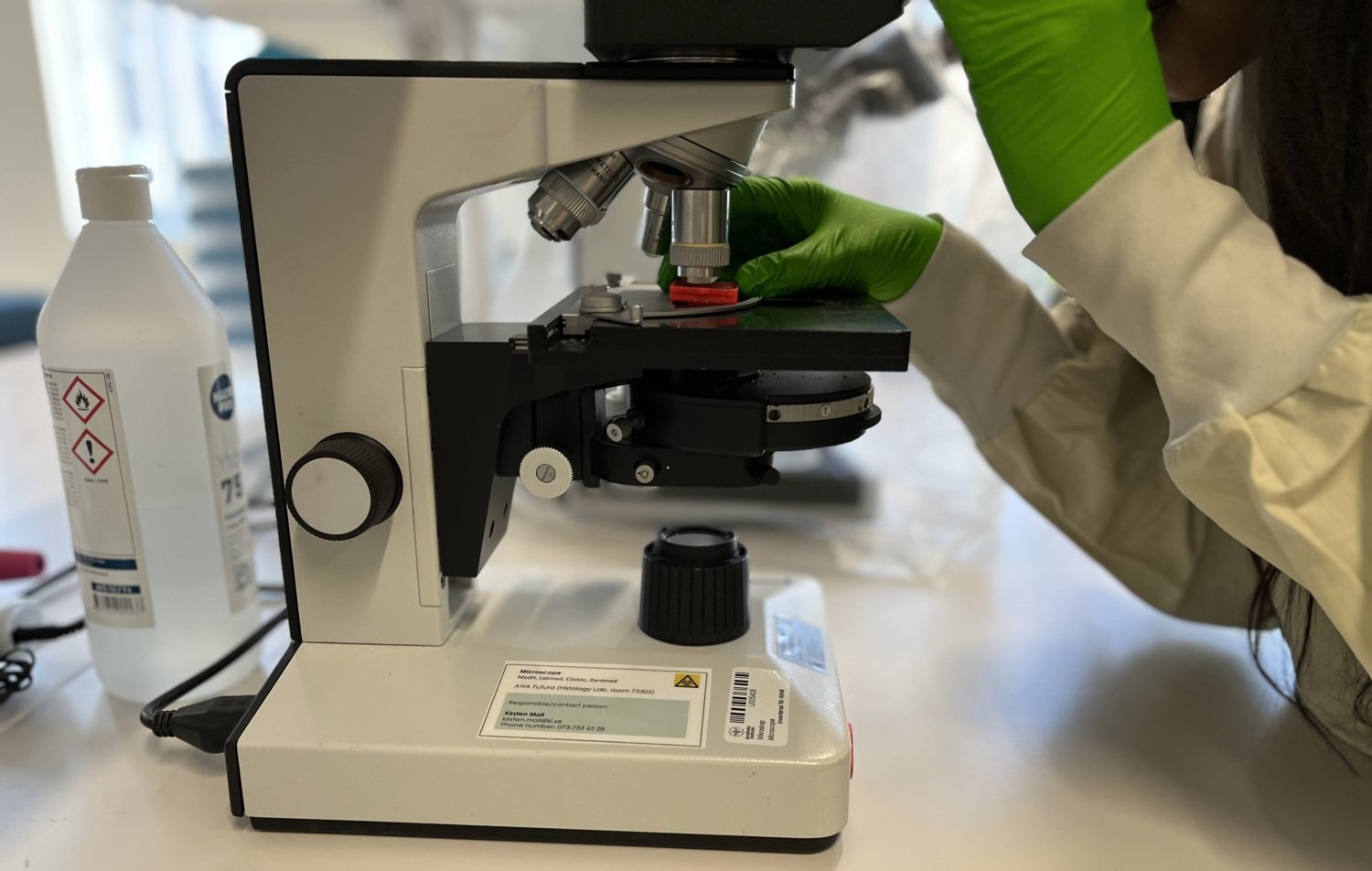 Forskningsmiljö CIM labb i ANA Futura.