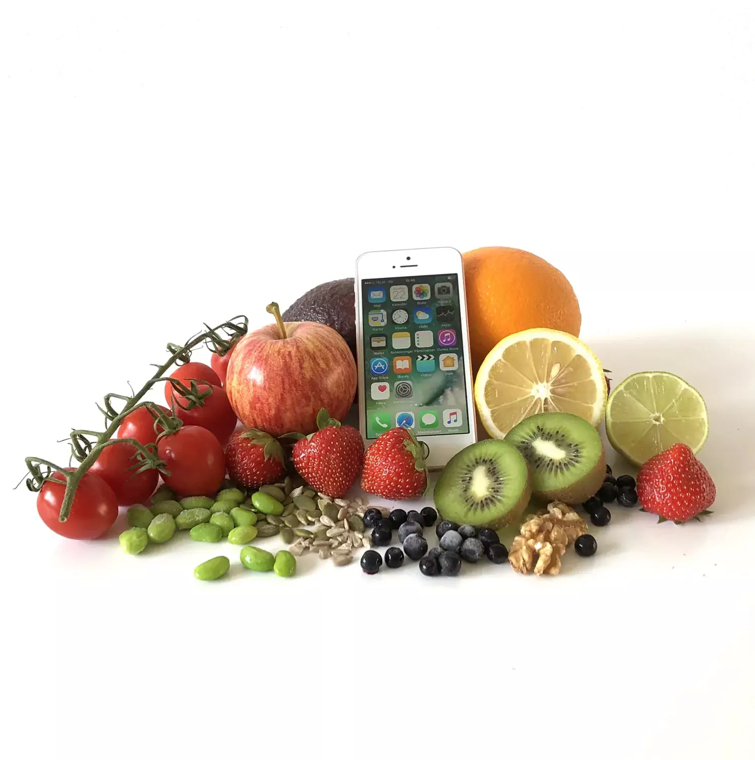 Dekorativ bild, mHälsa och nutrition