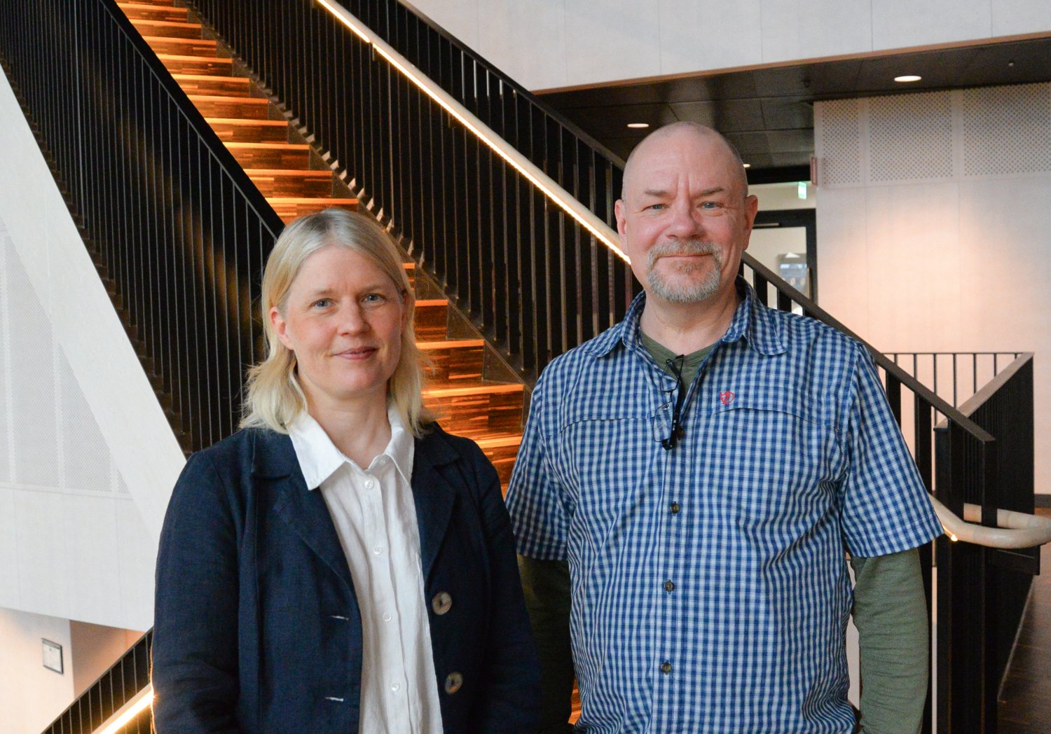 Johanna Hök Nordberg och Andreas Andersson