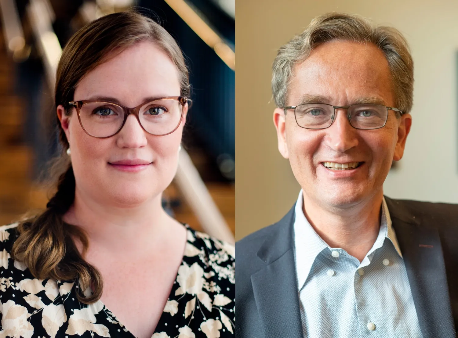 Sammanfogade porträttbilder.