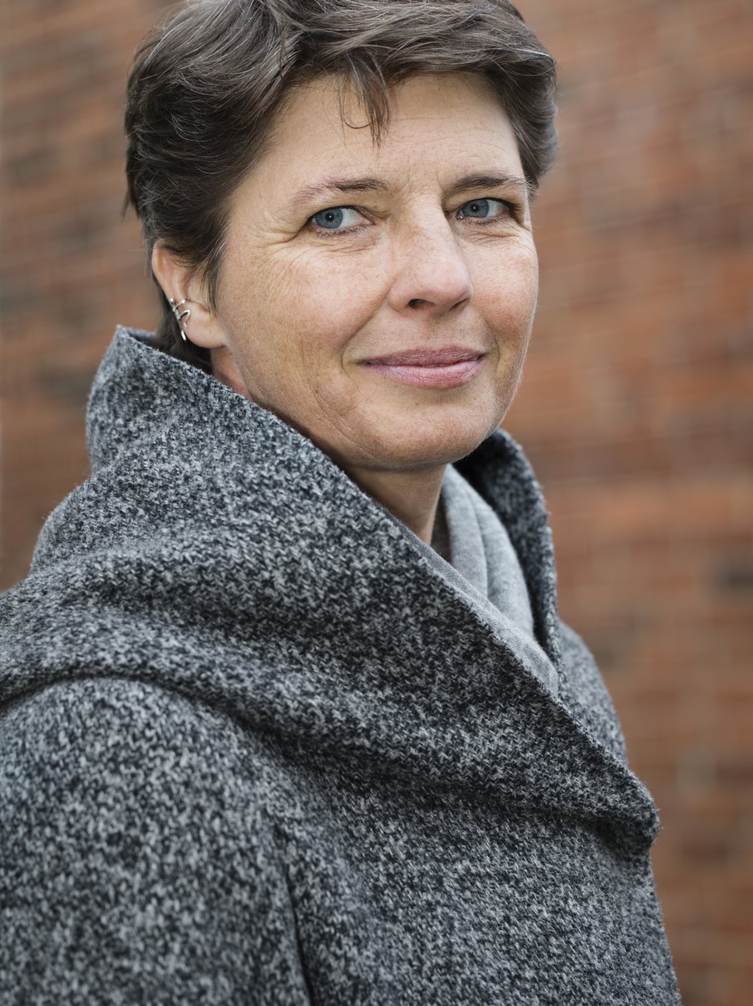 Porträtt av Kathrin Wode, postdoktor vid avdelningen för klinisk geriatrik, NVS.