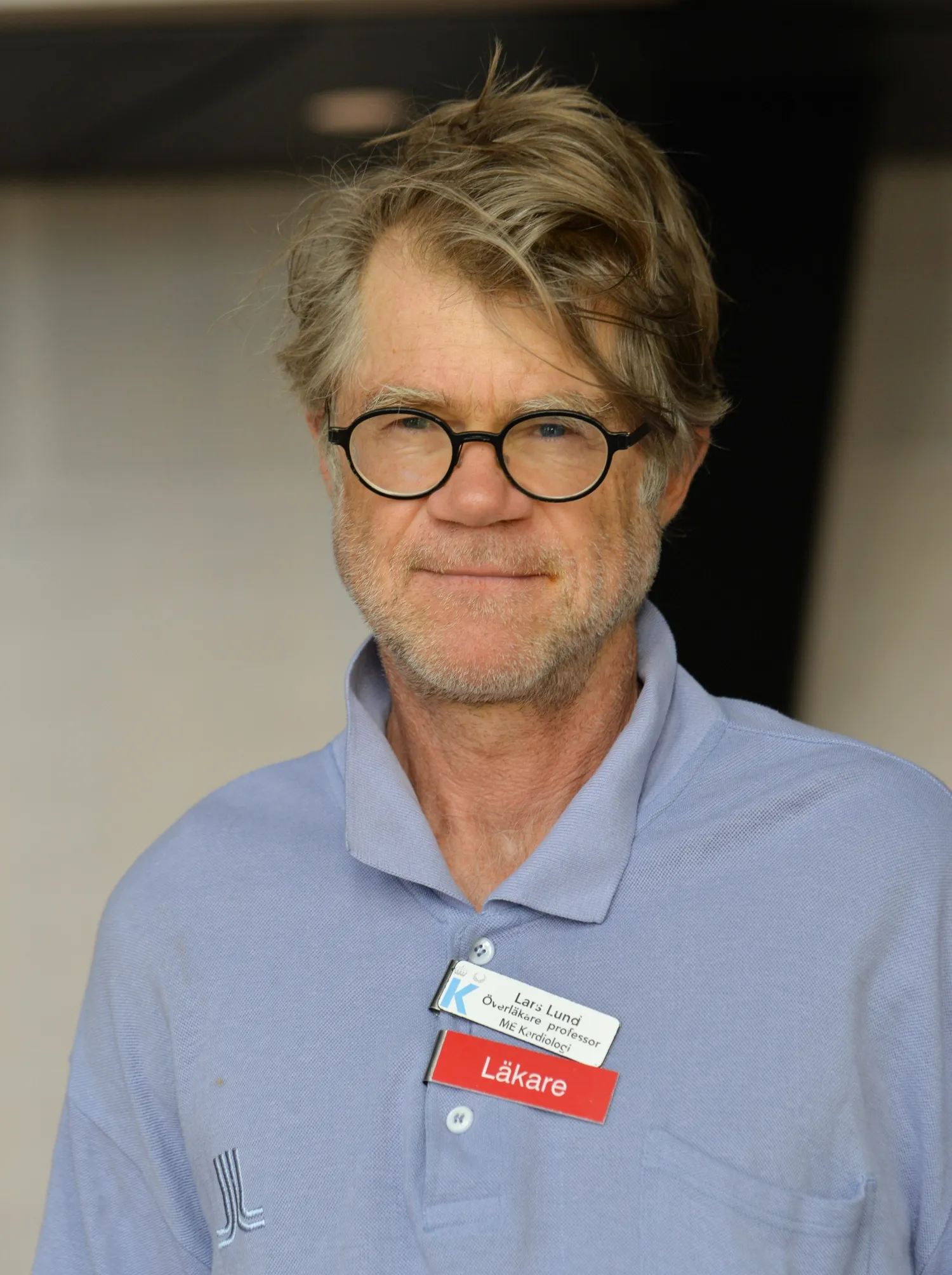 Porträtt av professor Lars Lund