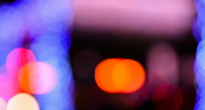 Blurred picture of lights