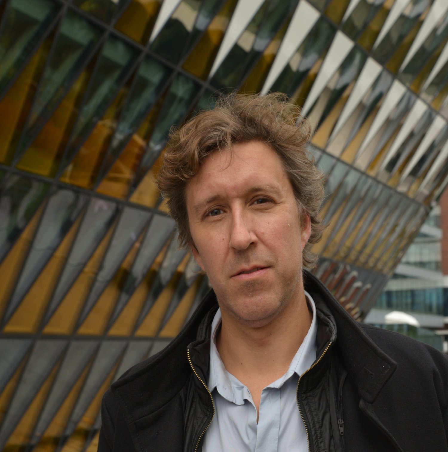 Portrait of Magnus Tobiasson at Aula Medica.