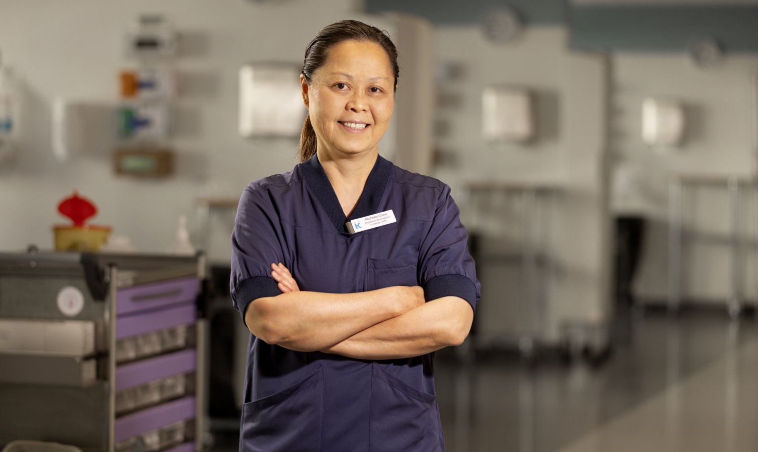 Portrait of Michelle Chew.