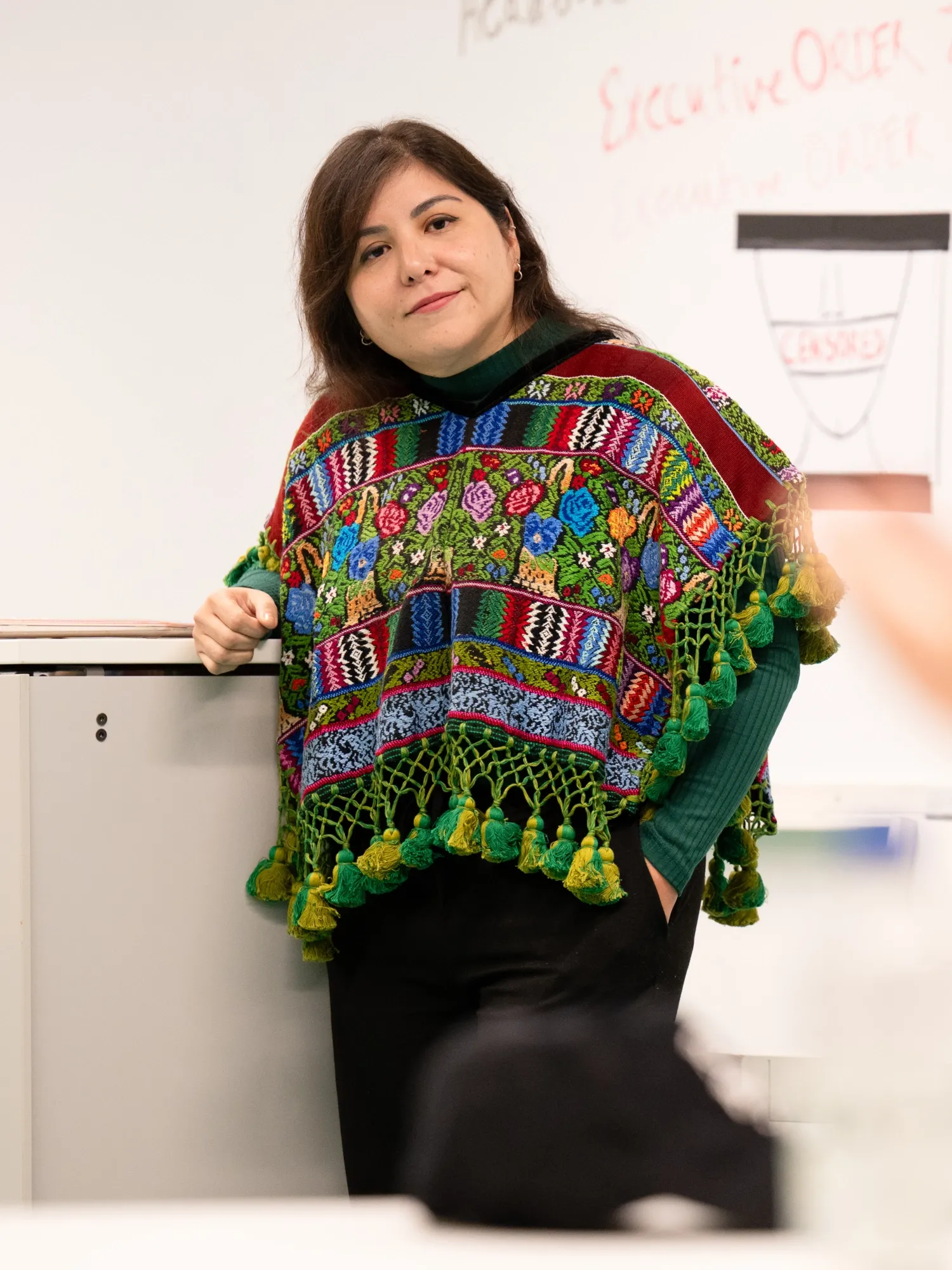 Portrait of Mildred López.