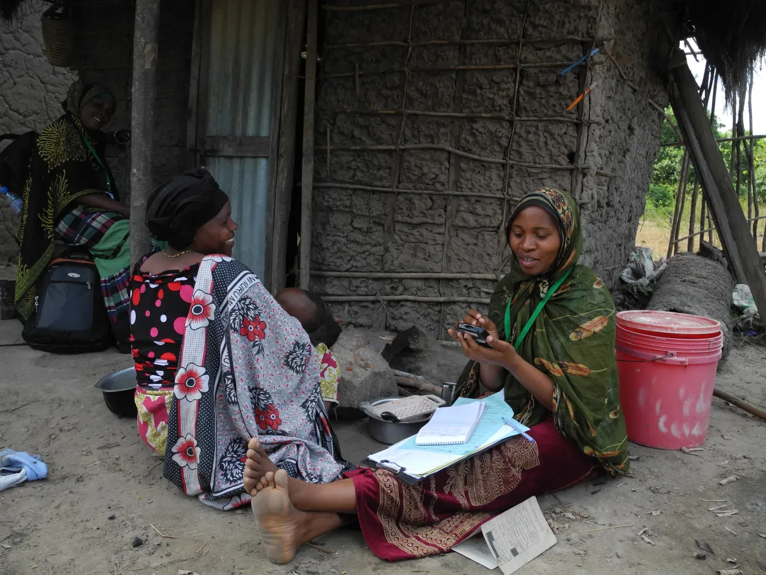Mother in Tanzania tells about her health care experience for childbirth care.