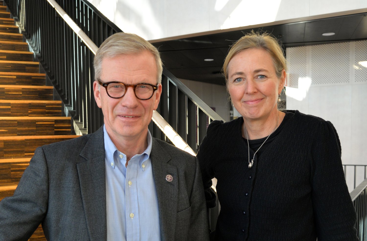 Lars I Eriksson och Cecilia Odlind