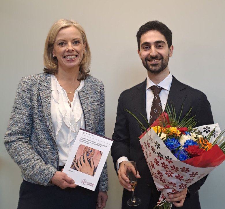 PhD student and opponent at the dissertation