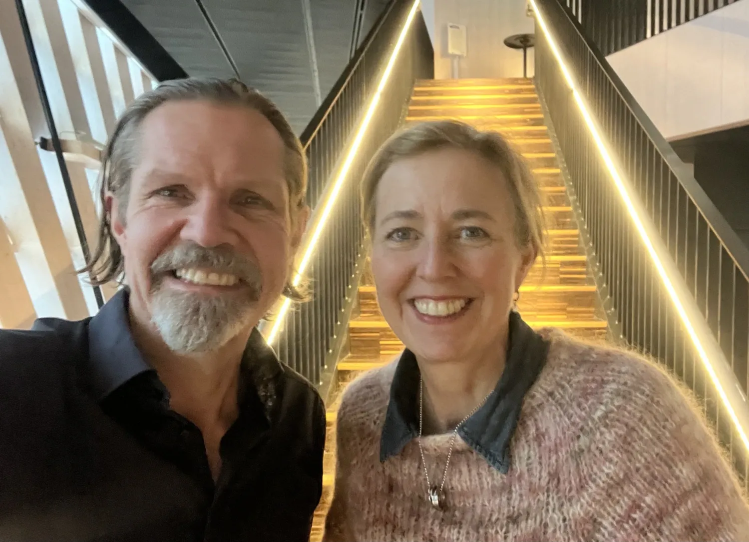 Porträtt av Cecilia Odlind och Sven Bölte