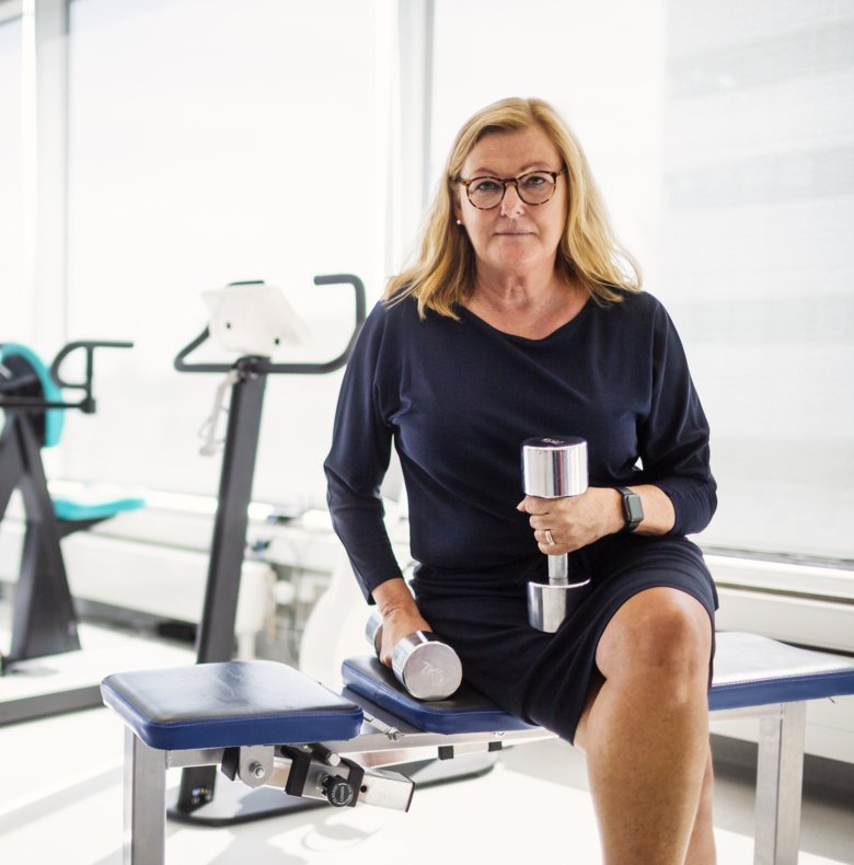 Yvonne Wengström tränar!