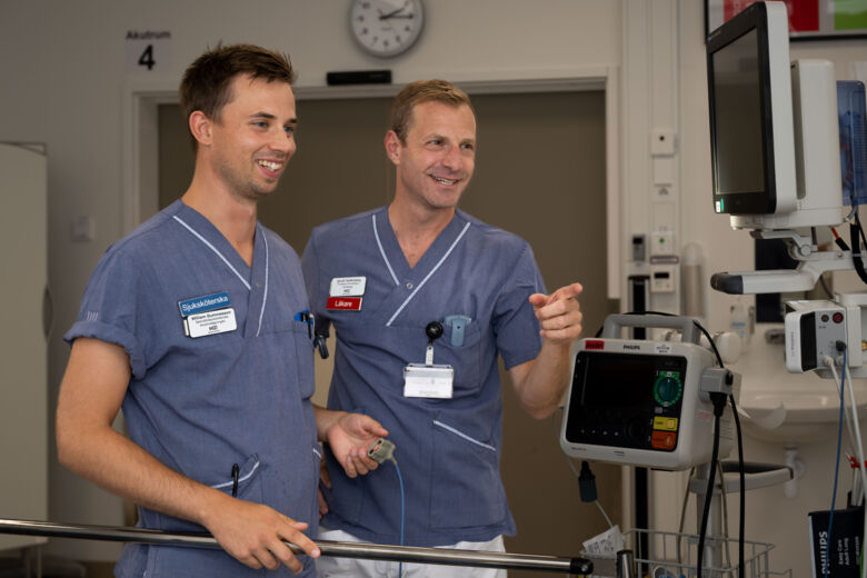 Porträtt på Jacob Hollenberg och William Gummesson