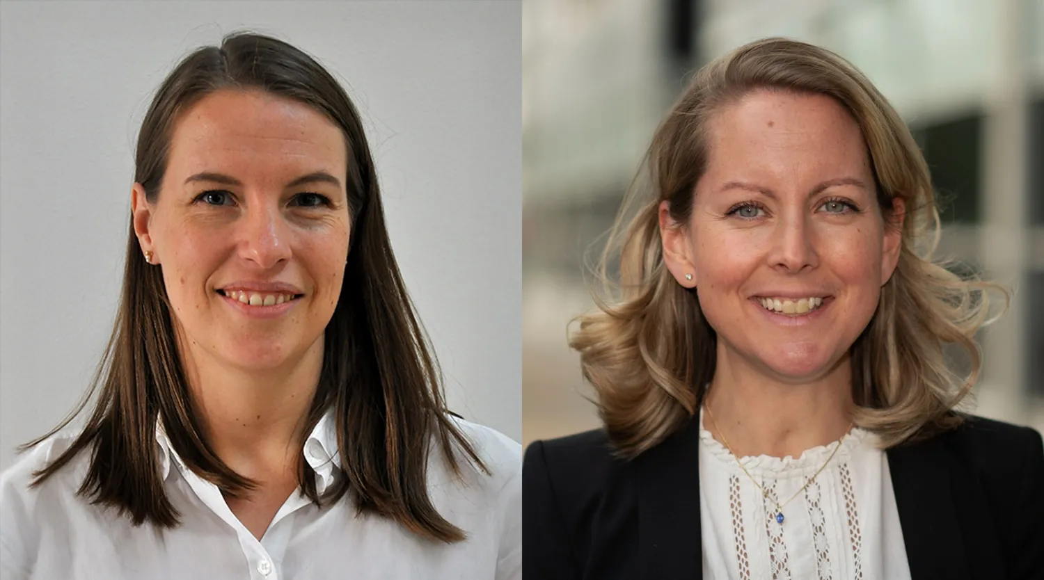 Carolina Hagberg och Jenny Mjösberg.