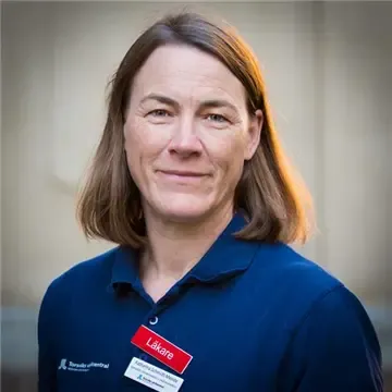 Porträtt av Katharina Schmidt-Mende, avdelningen för allmänmedicin och omvårdnad, NVS.