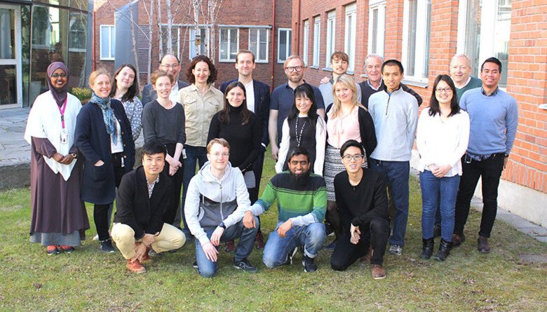 Group picture of the Mats Wahlgren group