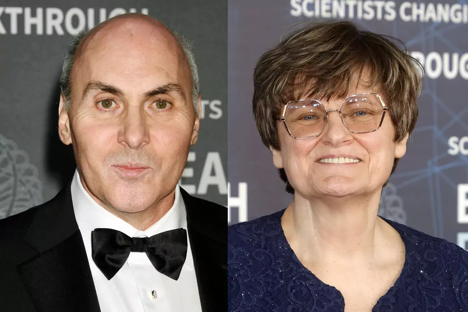 Katalin Kariko och Drew Weismann