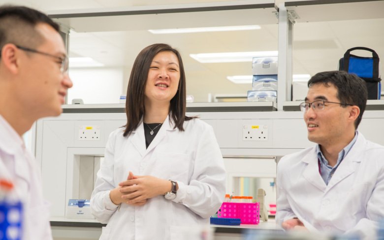 Different researchers discussing in MWLC laboratory