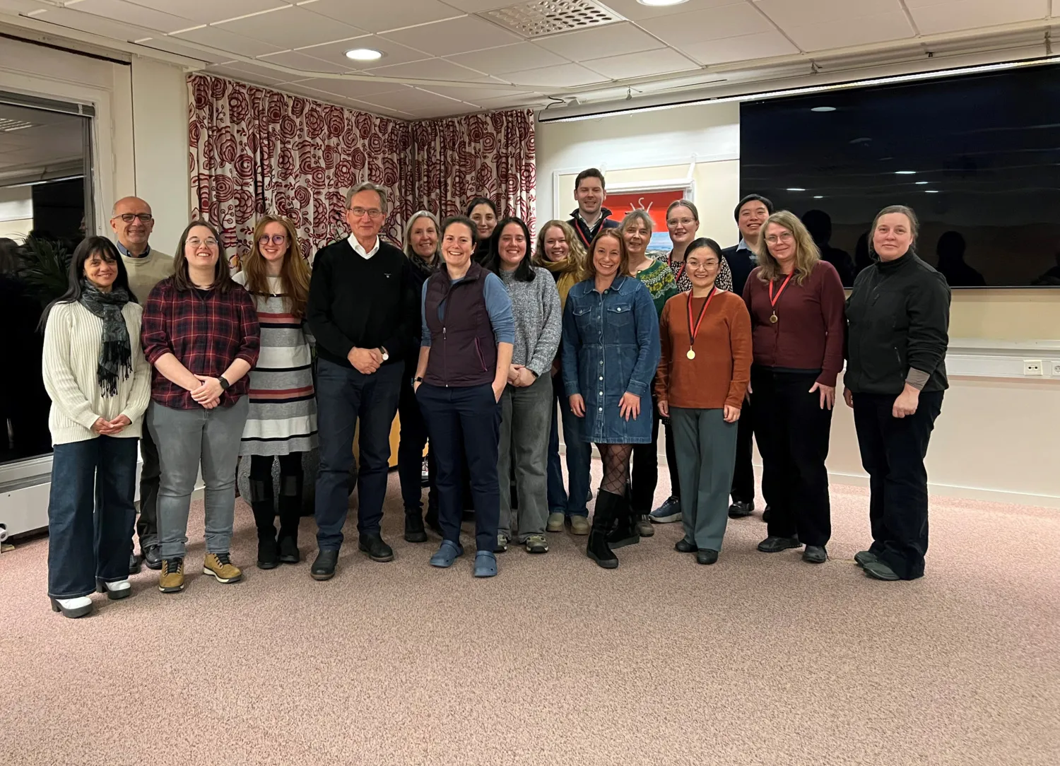 Gruppfoto, Centrum för eliminering av livmoderhalscancer