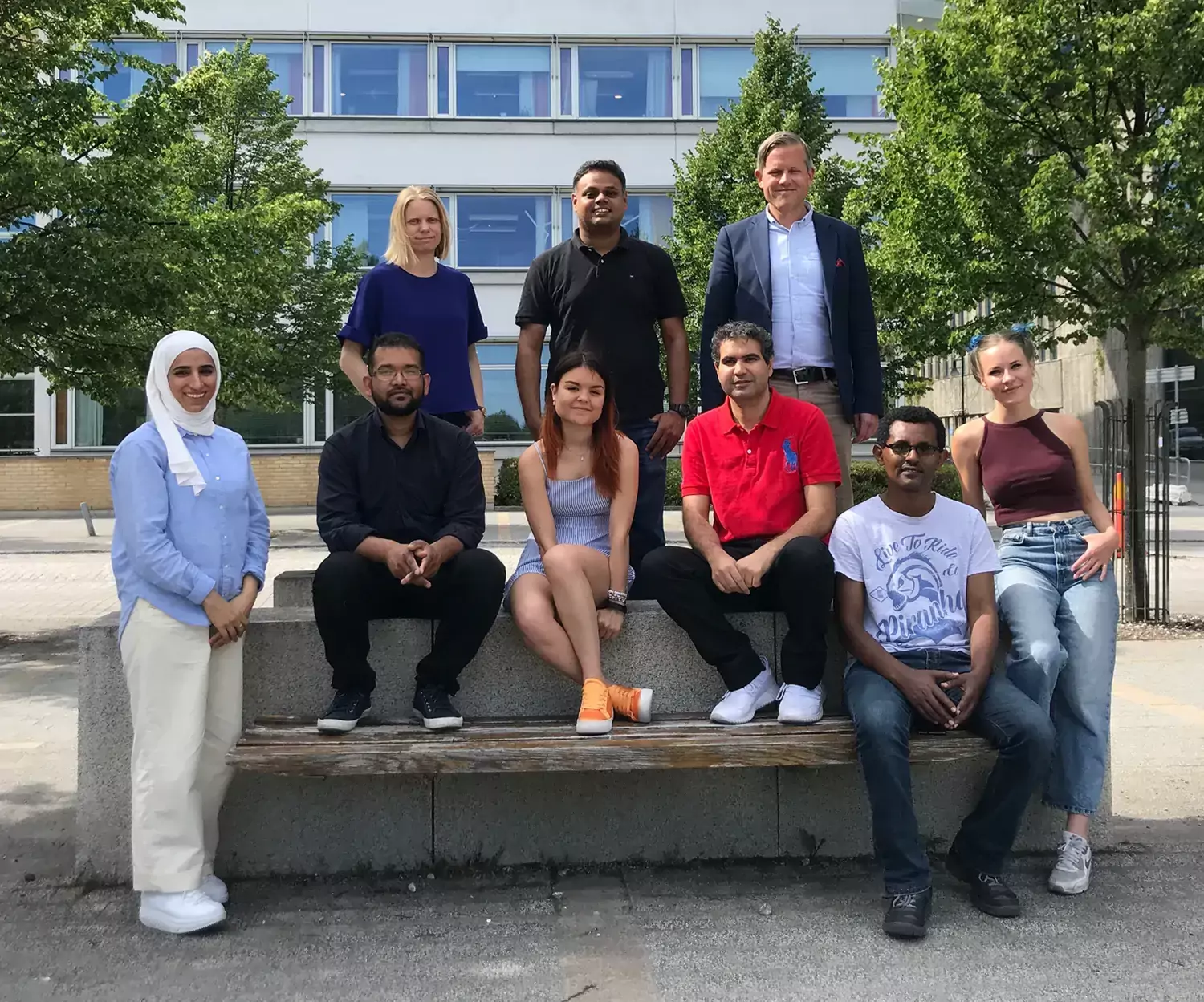 Group photo of Christian Giske research group