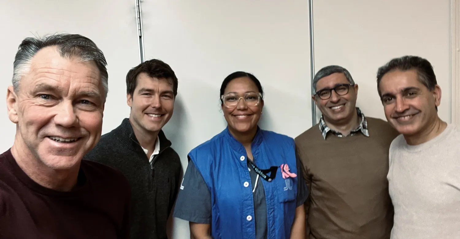 Photo of research group - Erik Eliasson.