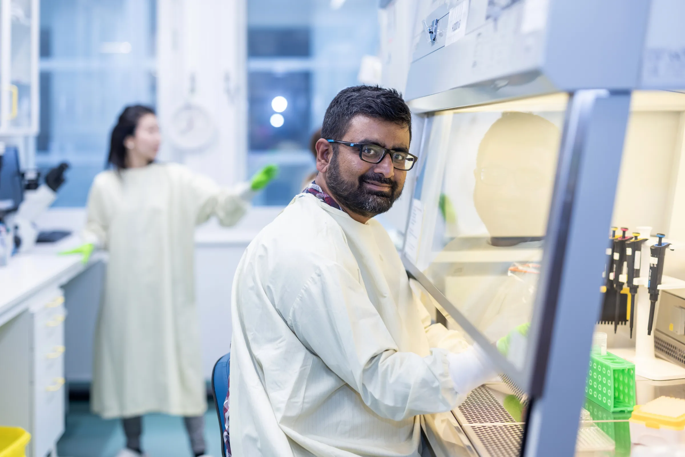Lab environment in ANA Futura, Flemingsberg