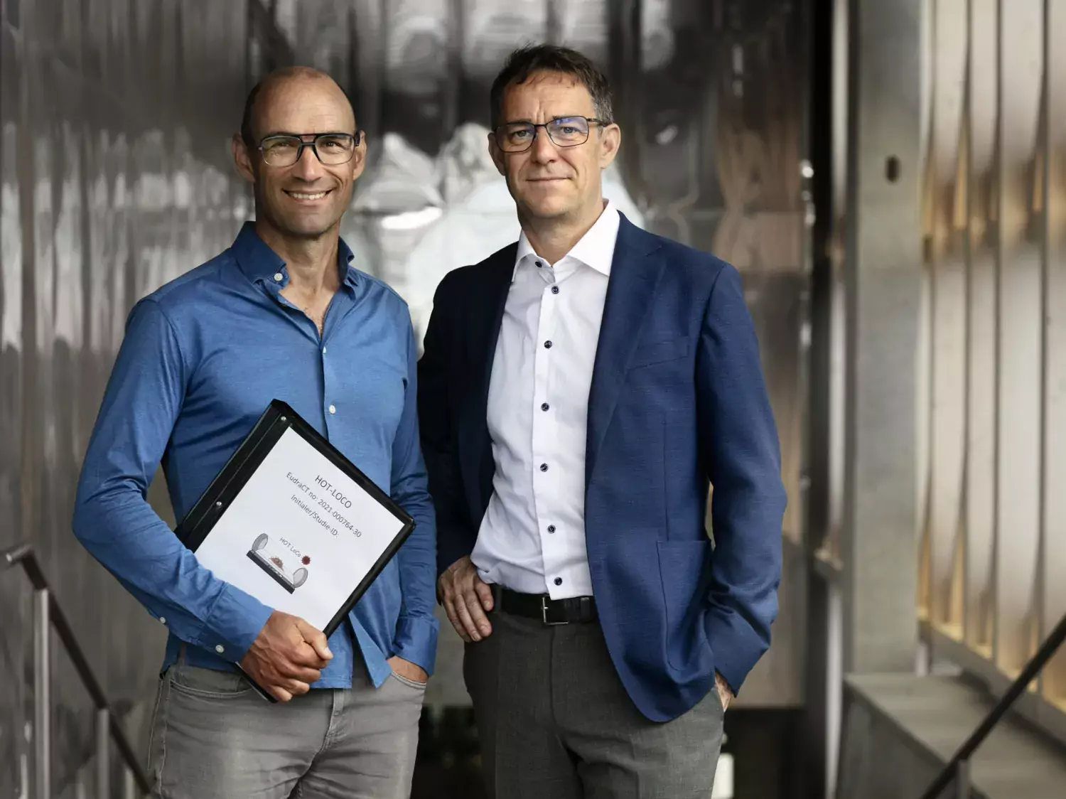 A picture of Anders Kjellberg och Peter Lindholm.