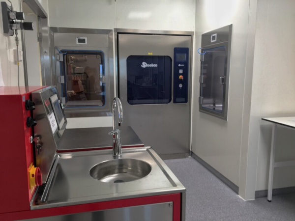 Llab envorinment from BSL3 lab in Biomedicum