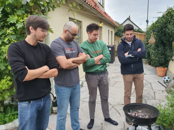 Pictures from Goncalo Castelo Branco Group Lab retreat in Visby 2023