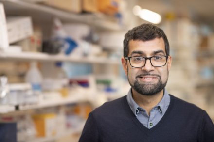 Portrait of Gonçalo Castelo-Branco in Biomedicum.