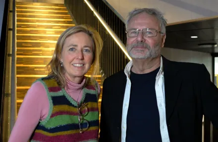 Porträtt av Cecilia Odlind och Bo Melin