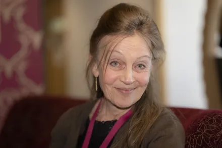 Porträtt av Louise Nygård, professor, NVS.