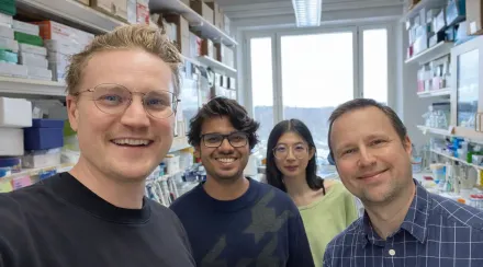 Group photo of research group Fredrik Wermeling