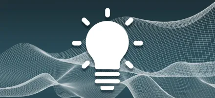 A light bulb surrounded by a net.