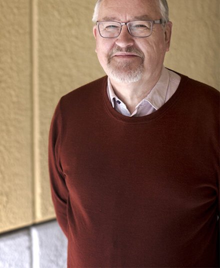 Porträtt av Börje Justrell.